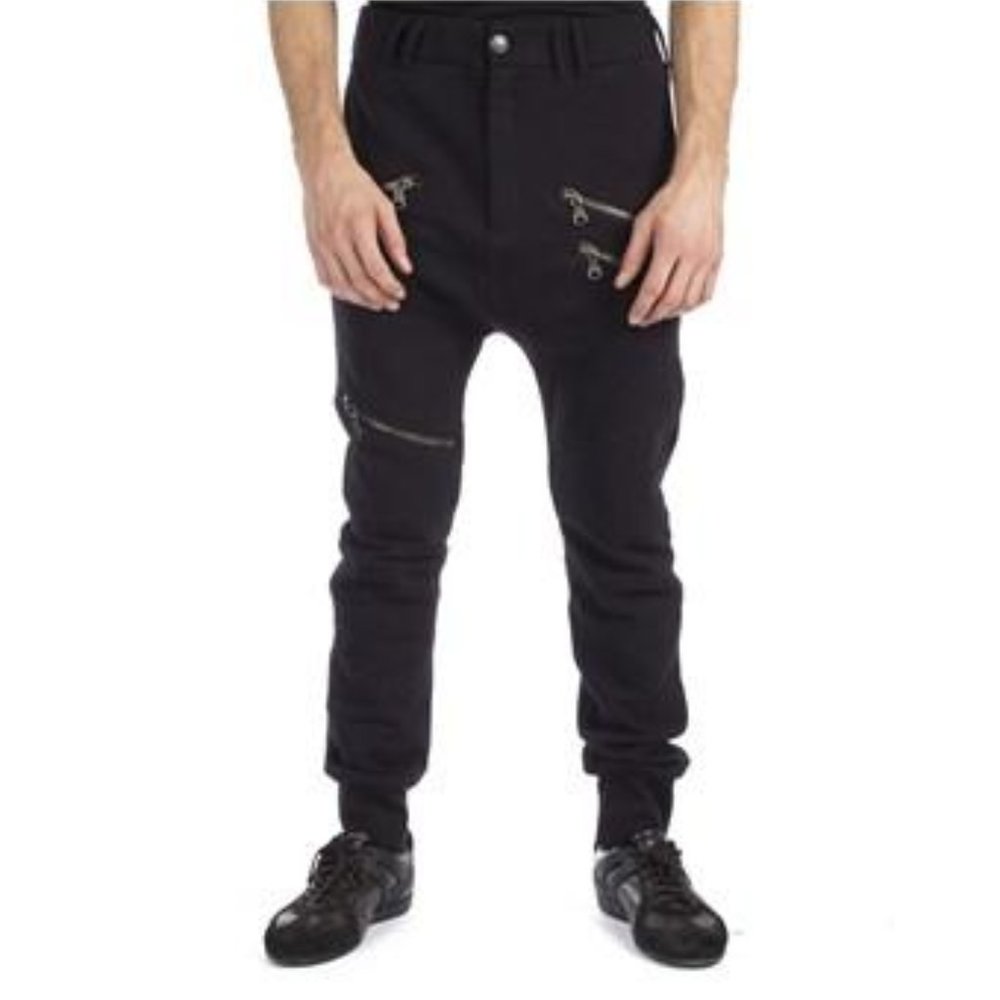 Pierre Balmain Men's Cotton Blend Sweatpants Pants